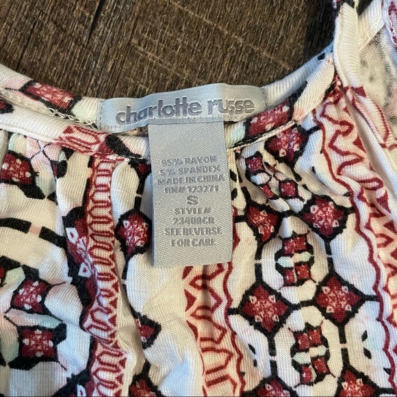 Patterned tank top - Picture 3 of 3